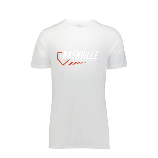 [FTSCUBWH-AS-LOGO2] Decker Men's Tri-Blend T-Shirt - Short Sleeve (Adult S, White, Logo 2)