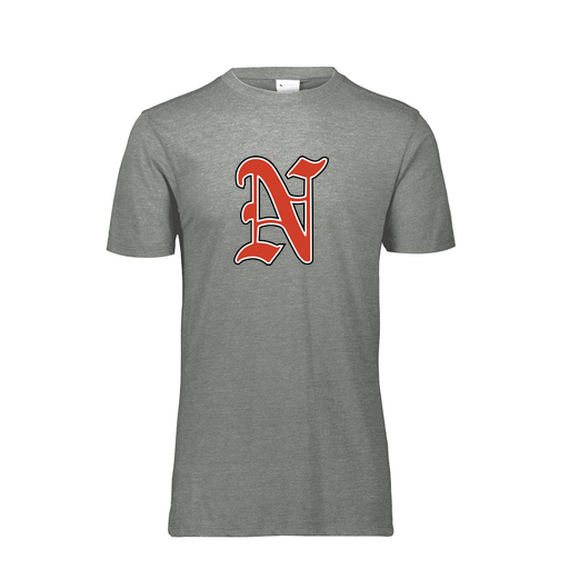 [FTSCUBGY-AS-LOGO1] Decker Men's Tri-Blend T-Shirt - Short Sleeve (Adult S, Gray, Logo 1)