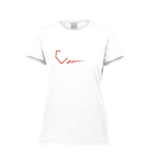 [FTSCUBWH-FAXS-LOGO2] Decker Women's Tri-Blend T-Shirt - Short Sleeve (Female Adult XS, White, Logo 2)