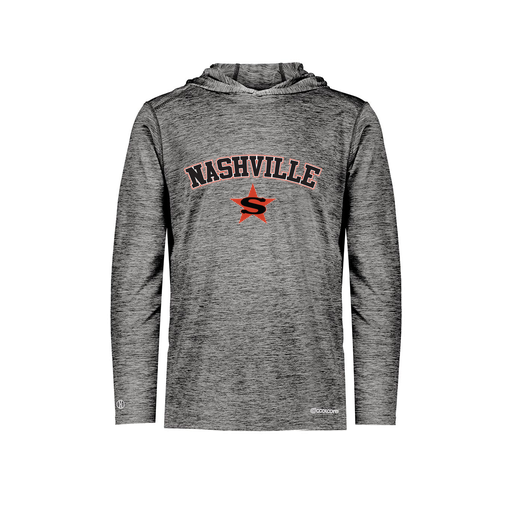 [FOLHCGBK-AS-LOGO3] Decker Men's Charge Hoodie (Adult S, Black, Logo 3)