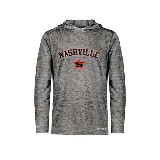 [FOLHCGBK-YS-LOGO3] Decker Youth Charge Hoodie (Youth S, Black, Logo 3)